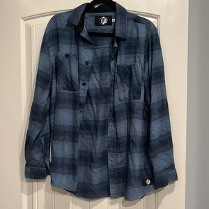 Blue flannel